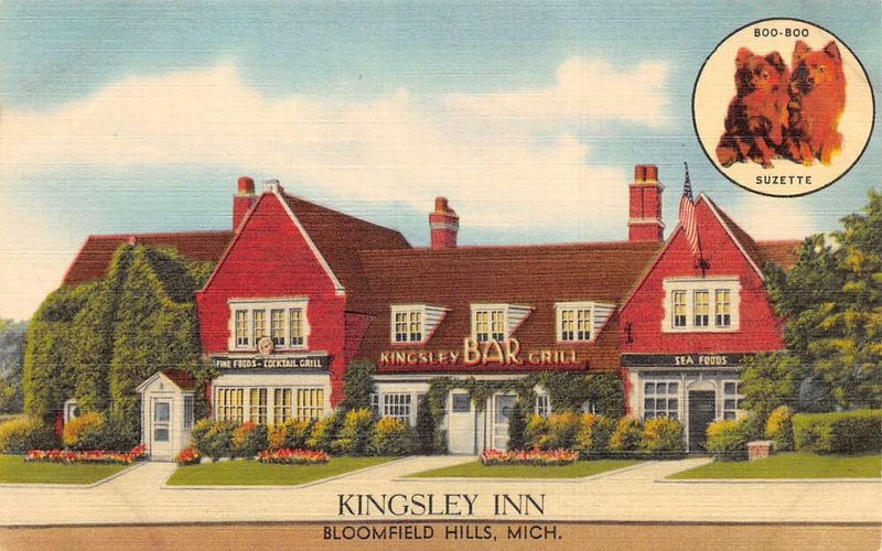 Kingsley Inn - Vintage Postcard (newer photo)